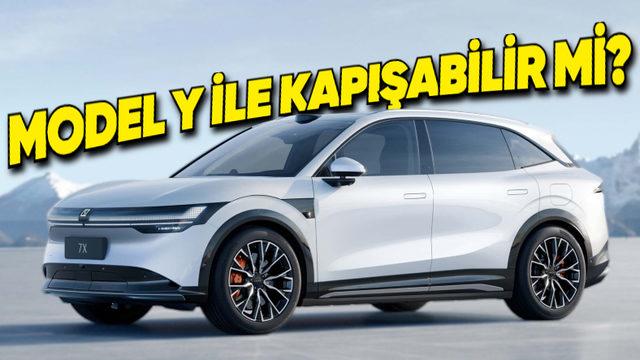 Zeekr, Tesla Model Y’ye Direkt Rakip Olacak 636 Beygirlik Elektrikli SUV’u 7X’i Duyurdu!