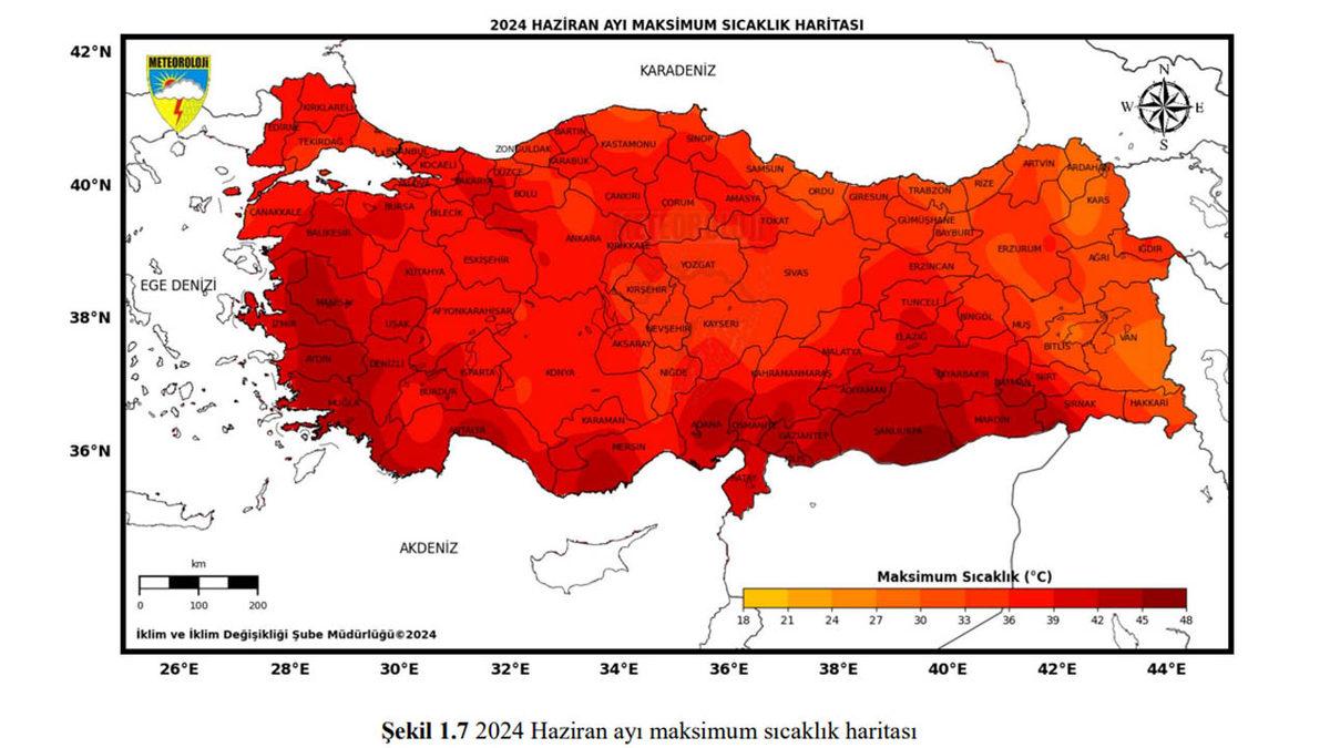 Meteoroloji Açıkladı: Türkiye’de Son 53 Yılın En Sıcak Haziran Ayı Yaşandı!