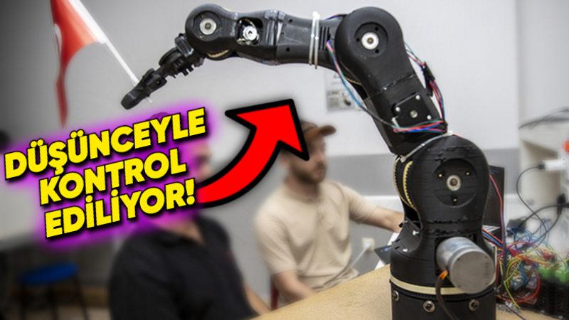 Türk Araştırmacılar, ALS Hastaları İçin Düşünceyle Kontrol Edilen Yapay Zekâ Destekli Robotik Kol Geliştirdi!