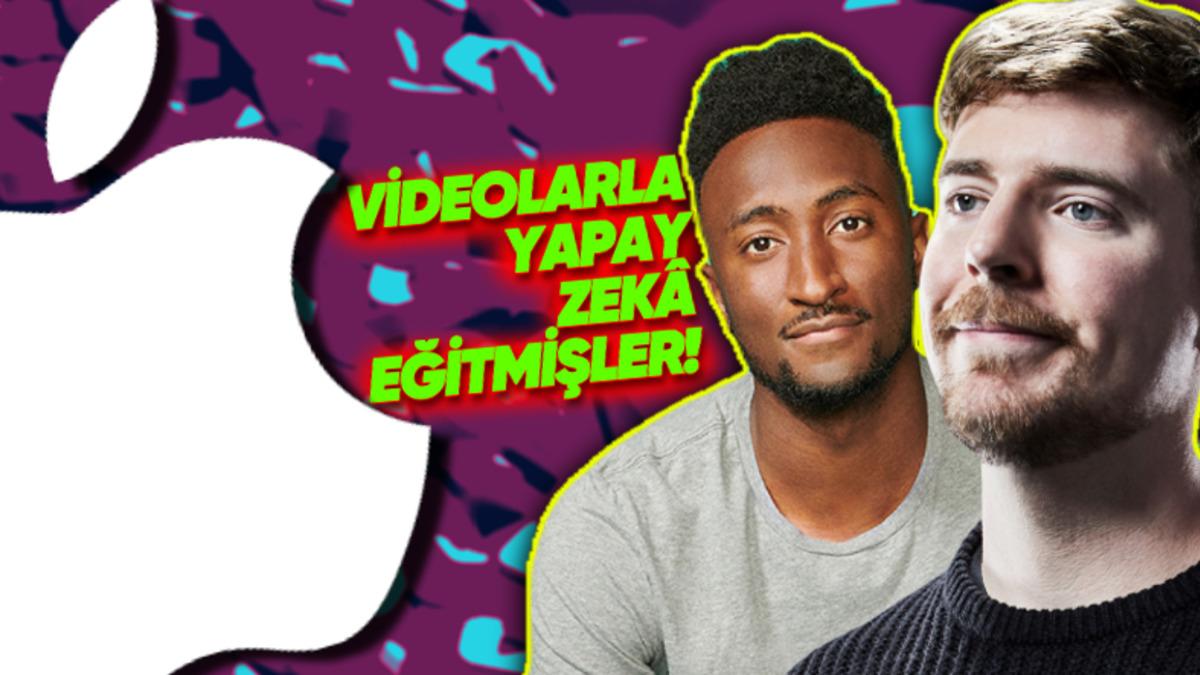 Apple’ın Yapay Zekâ Modellerini Eğitmek İçin Binlerce YouTube Videosunu İzinsiz Kullandığı Ortaya Çıktı