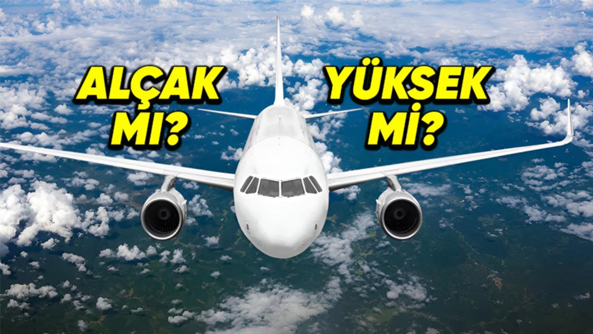 Uçakların Yüksekten ya da Alçaktan Uçması Performanslarını da Etkiliyor mu?