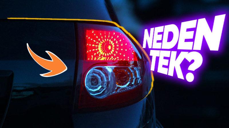 Bazı Araçlarda Geri Vites Lambası Neden Tektir?