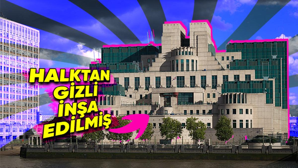 İngiltere Gizli Servisi MI6 Binasının James Bond Filmlerini Aratmayan Hikâyesi (Kabak Gibi Meydanda Olan Binayı Gizlemişler!)