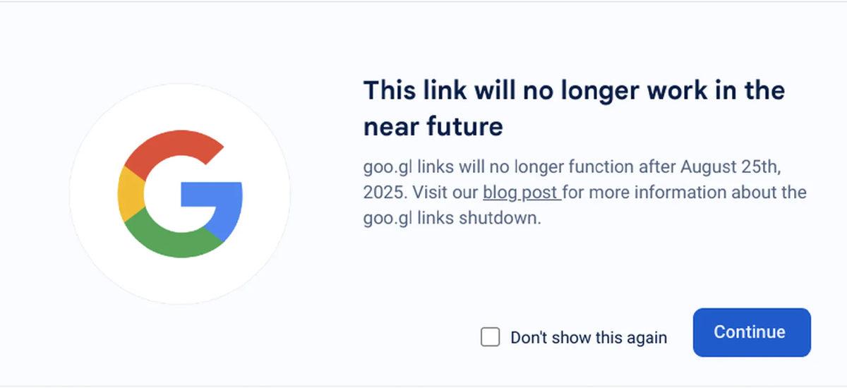 Google’dan Geliştiricilere İş Çıkaracak Karar: goo.gl Uzantılı Siteler Artık Çalışmayacak