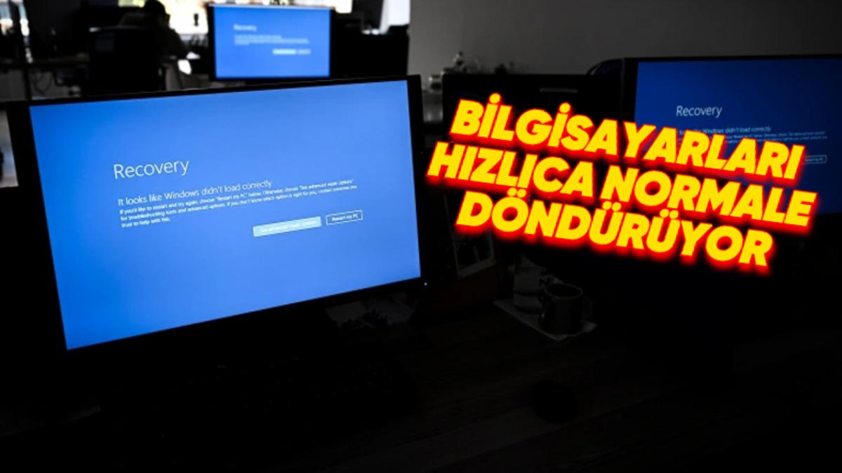 Microsoft, Milyonlarca Bilgisayarı Çökerten CrowdStrike Sorununu Hızlıca Çözen Kurtarma Aracı Yayımladı