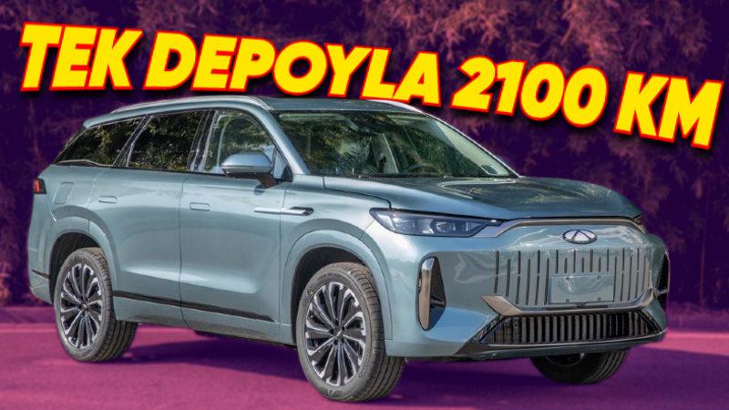 Chery’nin Hibrit Bir Modeli, Rekorlar Kitabına Girdi: Tek Şarj ve Depoyla En Uzun Mesafe Giden Şarj Edilebilir Hibrit SUV!