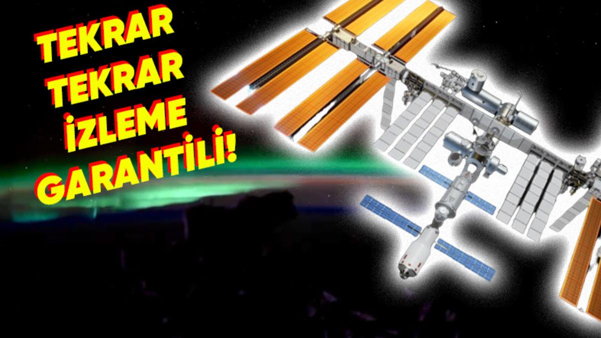 Dünya’nın, ISS’ten Çekilmiş Büyüleyici Bir Videosu Paylaşıldı: Yıldızlar, Uydular, Meteor ve Kuzey Işıkları Aynı Karede!