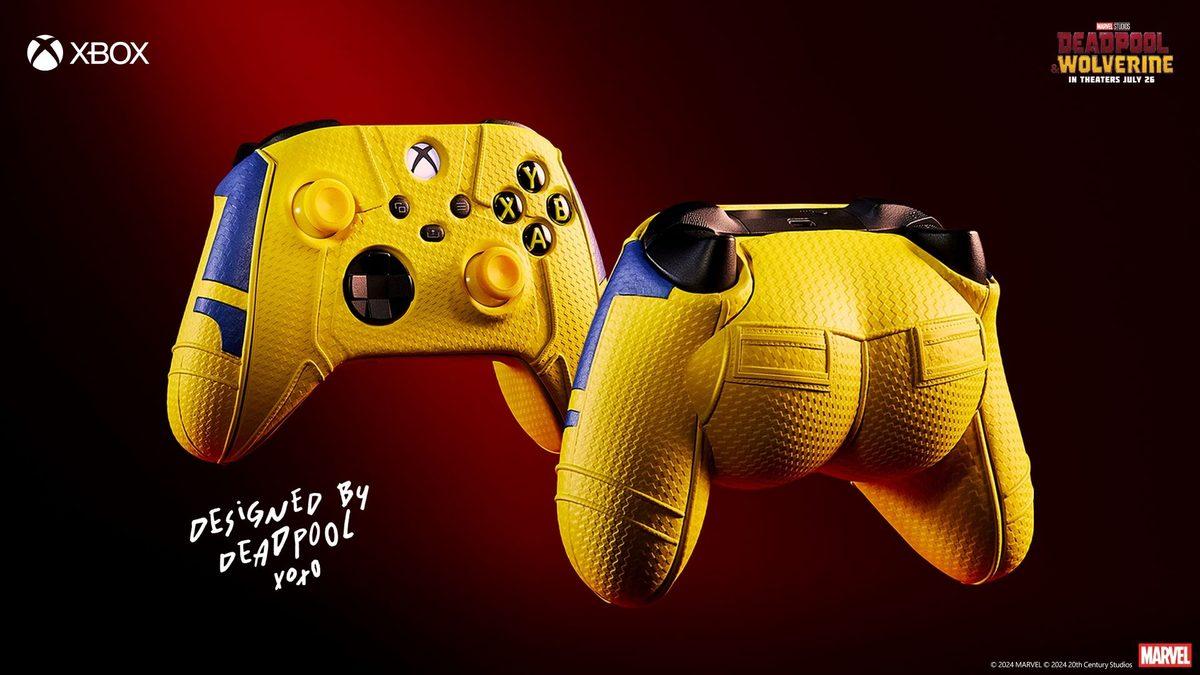 Microsoft, Deadpool’dan Sonra “Wolverine’in Poposu” Tasarımlı Bir Xbox Kontrolcüsü de Çıkardı