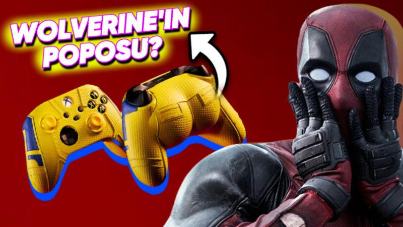 Microsoft, Deadpool’dan Sonra “Wolverine’in Poposu” Tasarımlı Bir Xbox Kontrolcüsü de Çıkardı
