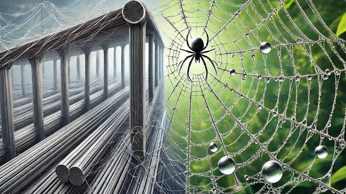 Örümcek Ağları Nasıl Oluyor da Çelikten Bile 5 Kat Daha Güçlü Oluyor?
