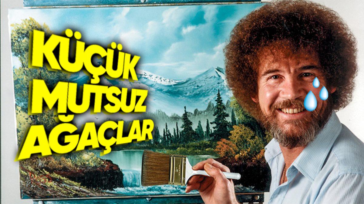 Çocukken Bizi Yaptığı Resimlerle Ekran Başına Kilitleyen Bob Ross’un Arkasında Acı Bir Gerçek Yatan Hikâyesi