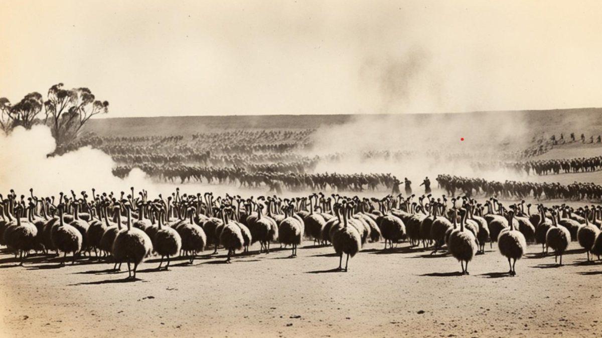 Tam 92 Yıl Önce Avustralya’nın Emu Kuşlarına Açtığı Savaşın İlginç Hikâyesi