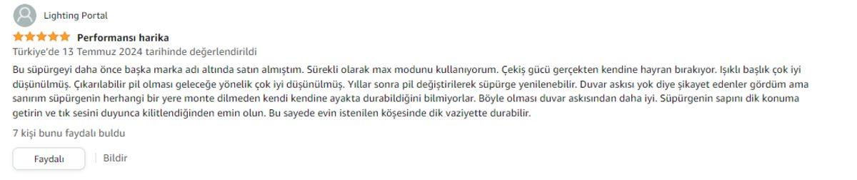 Amazon’da Çok Satanlarda 1. Sırada Yer Alan Uygun Fiyatlı Kalado Dikey Süpürge Alınır mı?
