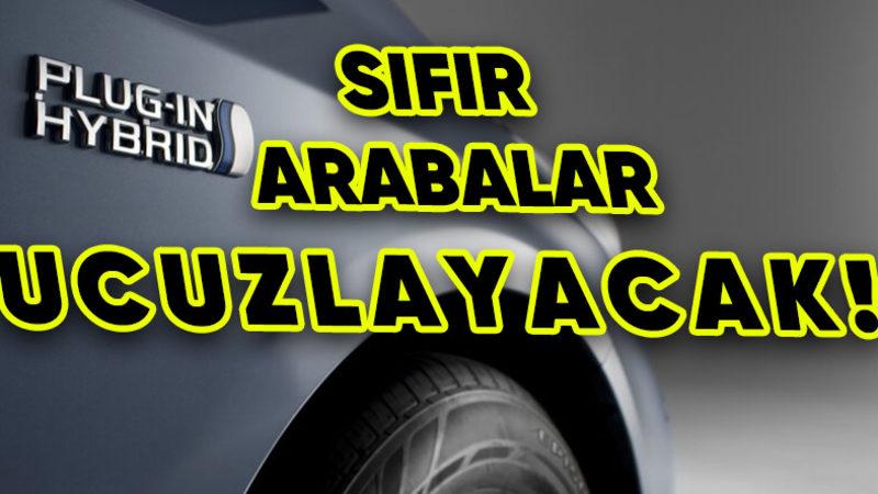 Şarj Edilebilir Hibrit Arabalara ÖTV İndirimi Geldi: %30 ÖTV ile Sıfır Araba Alınabilecek!