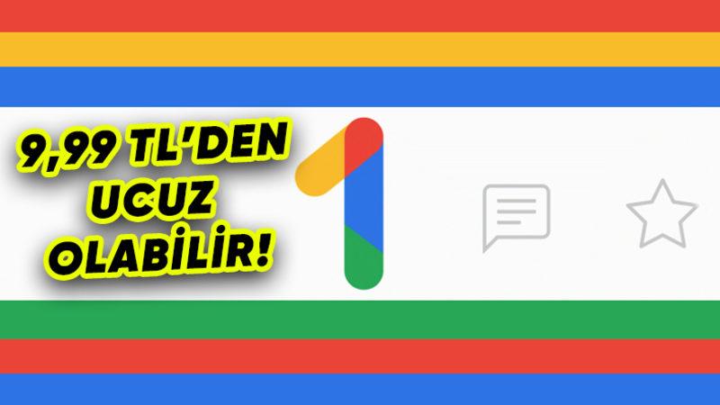 Bir Şişe Su Parası Olan Google One’a Daha da Ucuz Bir Abonelik Paketi Gelebilir