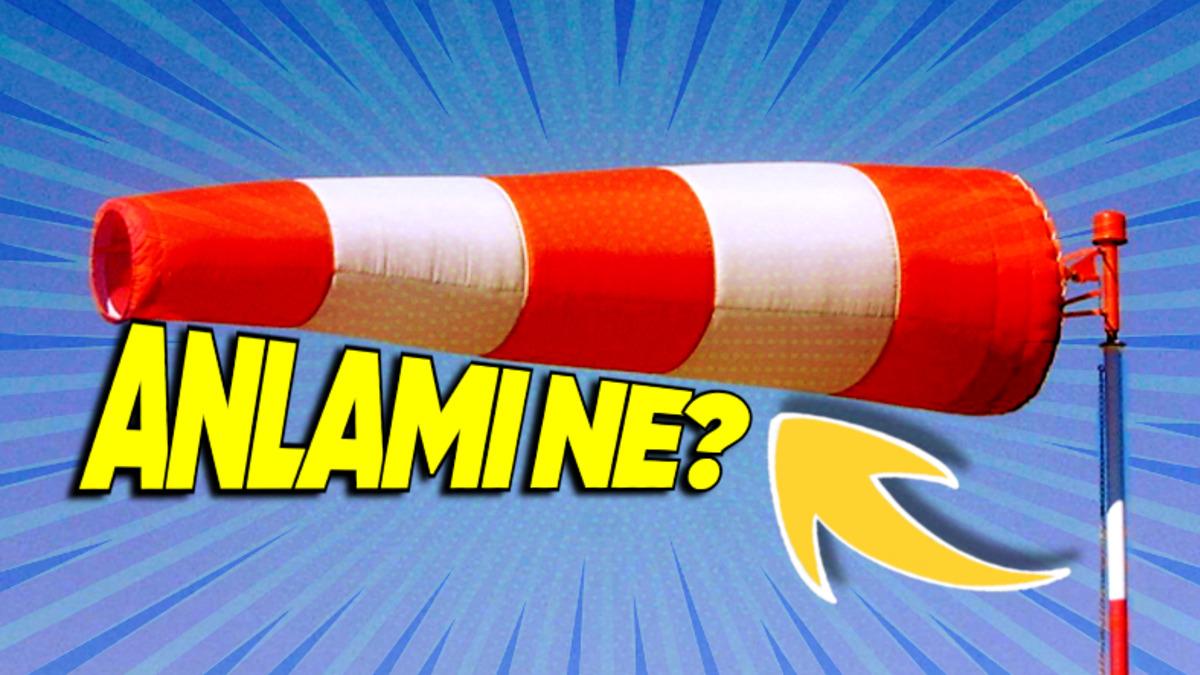 Havaalanlarında Gördüğümüz Çorabı Andıran Bu Kırmızı-Beyaz Bayrağımsı Şey Ne? Güvenlik İçin Elzem!