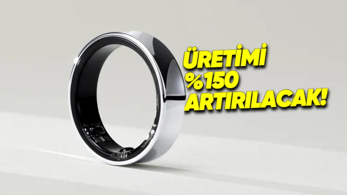 Samsung’un Akıllı Yüzüğü Galaxy Ring Çok Büyük İlgi Gördü: Üretimi Artırılacak