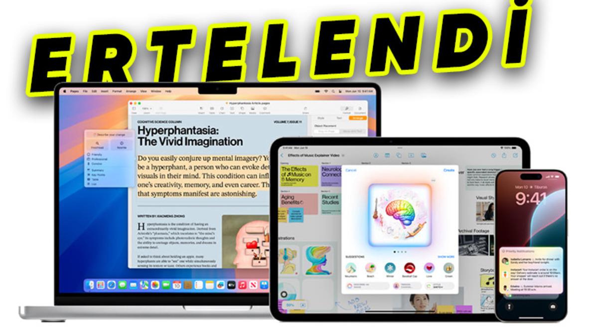 iPhone’lara Yapay Zekâ Getirecek Apple Intelligence Ertelendi: Peki Ne Zaman Çıkacak?
