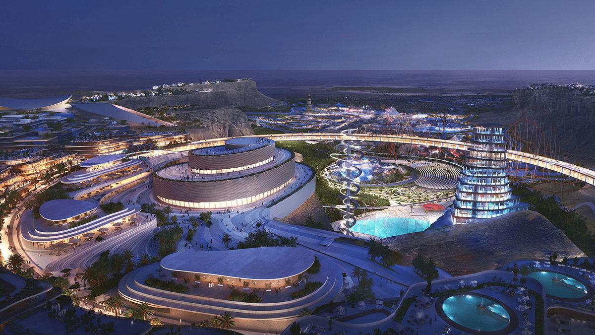 Suudi Arabistan Neden Gelecekten Gelmiş Gibi Duran Devasa Bir Eğlence Parkı İnşa Etmek İçin 40 Milyar Dolar Harcıyor?