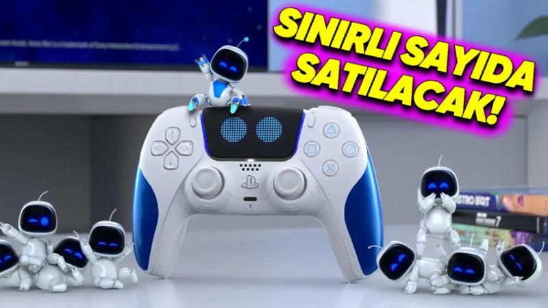 Sony, Astro Bot Temalı Hayran Kalacağınız Tasarıma Sahip PlayStation 5 Kontrolcüsünü Tanıttı