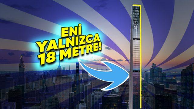 New York’un Mühendisliği ve Mimarisi ile Dikkat Çeken En İnce ve En Uzun Gökdeleni: Steinway Tower