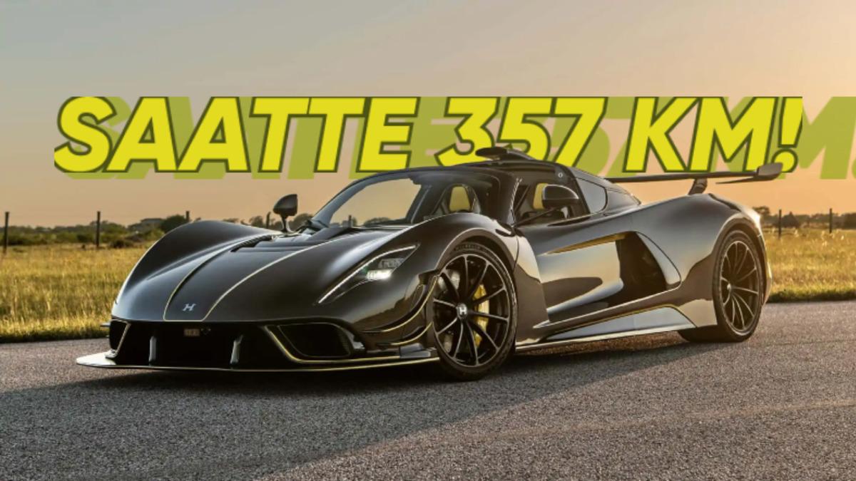 Rüzgârı Onlara Sorun: Hennessey Venom F5, Hiper Otomobil Yol Hız Rekorunu Kırdı
