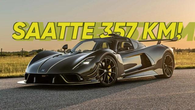 Rüzgârı Onlara Sorun: Hennessey Venom F5, Hiper Otomobil Yol Hız Rekorunu Kırdı