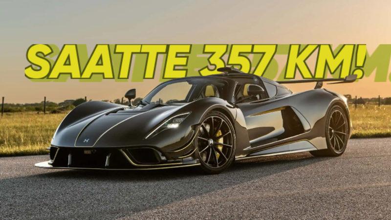 Rüzgârı Onlara Sorun: Hennessey Venom F5, Hiper Otomobil Yol Hız Rekorunu Kırdı