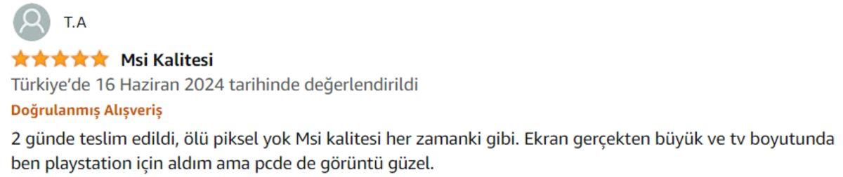 Amazon’da Günün Fırsatı! İndirimli Fiyatlarıyla Dikkat Çeken Oyuncu Monitörleri