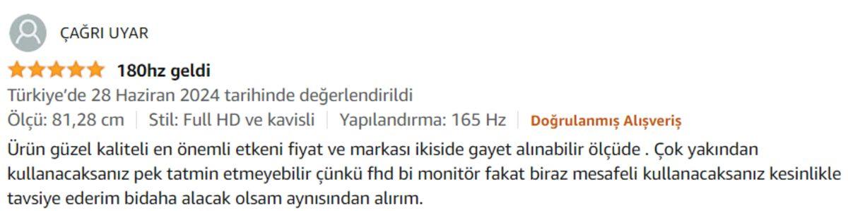 Amazon’da Günün Fırsatı! İndirimli Fiyatlarıyla Dikkat Çeken Oyuncu Monitörleri
