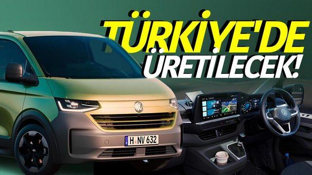 Türkiye’de Üretilecek Yeni Volkswagen Transporter Tanıtıldı! (Hem Dizel Hem Hibrit Hem Elektrikli)