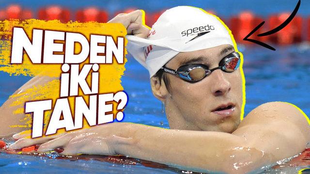 Olimpiyat Yüzücülerinin İki Tane Bone Takmasının Gerçek Nedeni: Hayır, Saçları Islanmasın Diye Değil!