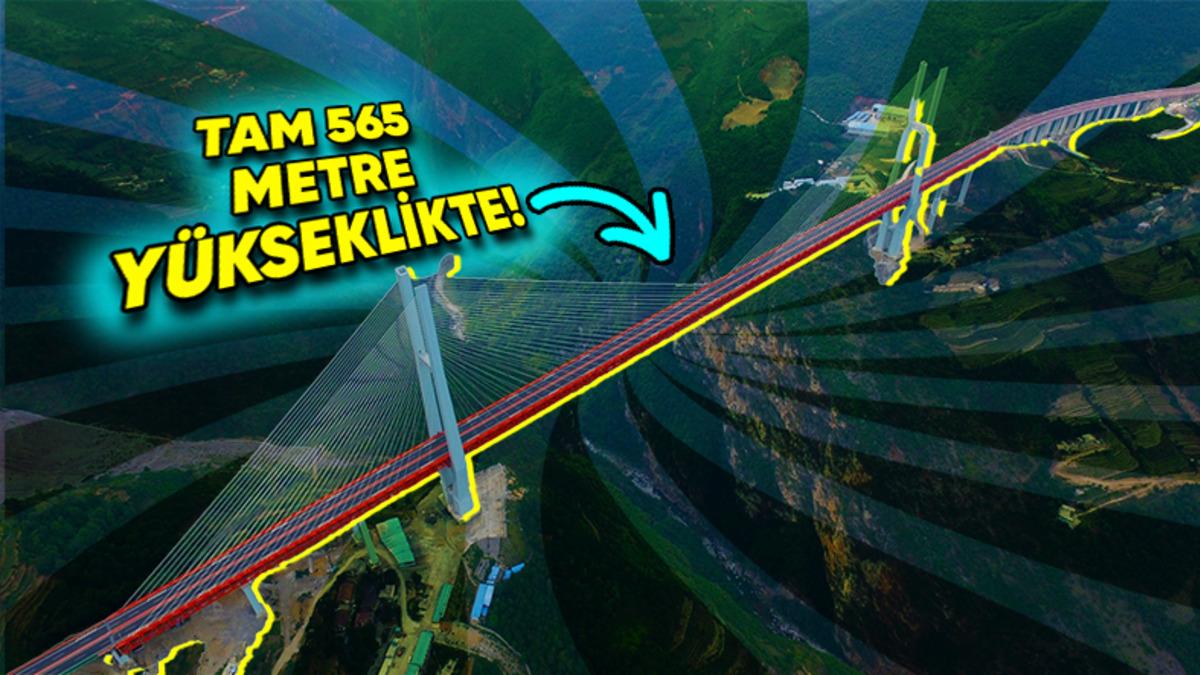 Çin’in Dünyanın En Yüksek Köprüsü Unvanını Alan Mega Projesi: Beipanjiang Köprüsü