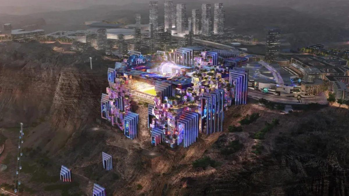 Suudi Arabistan, Arcade Oyunu Bölümüne Benzeyen Dünya Kupası Stadını Tanıttı