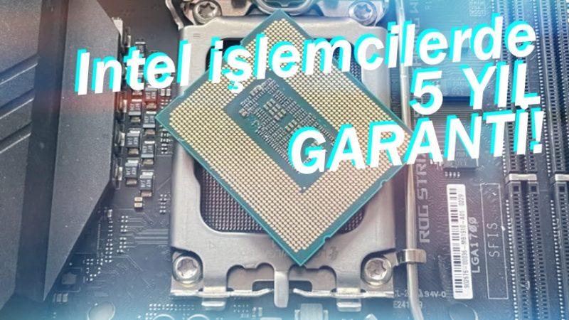 Intel, "Sorunlu" İşlemcilerde Fazladan 2 Yıl Garanti Sunacağını Açıkladı