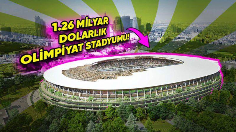 Japonya’nın 2020 Olimpiyatları İçin İnşa Ettiği 1.26 Milyar Dolarlık Olimpiyat Stadyumunun Hayran Bırakan Özellikleri