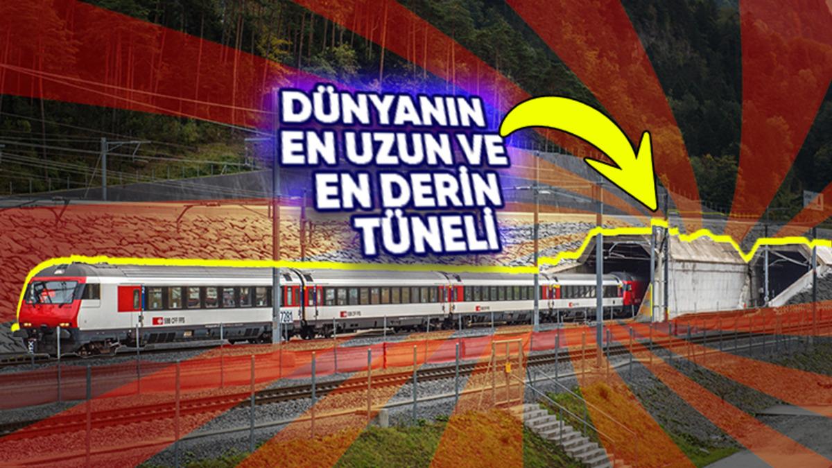 İsviçre’deki Dünyanın En Uzun ve En Derin Tüneli Unvanını Elinde Bulunduran Gotthard Base Tüneli (Tam 57 Kilometre Uzunluğunda!)