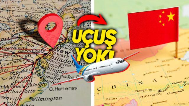 Neden Hiçbir ABD Hava Yolu New York Gibi Doğu Yakası Eyaletlerinden Çin’e Uçuş Düzenleyemiyor?
