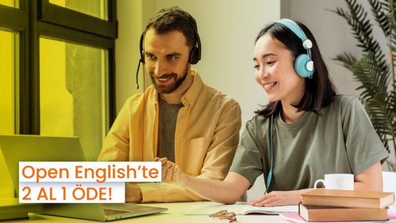 ’’İngilizceyi Artık Halletmemiz Lazım’’ Diyenler Buraya: Open English’te 2 Al Bir Öde Fırsatı Başladı!
