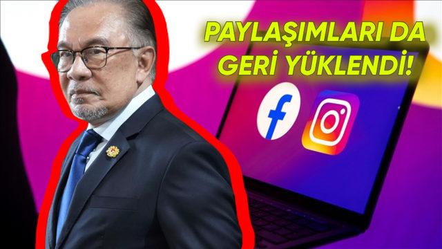 Meta, Malezya Başbakanı’nın Haniye Paylaşımını Sildiği İçin Özür Diledi