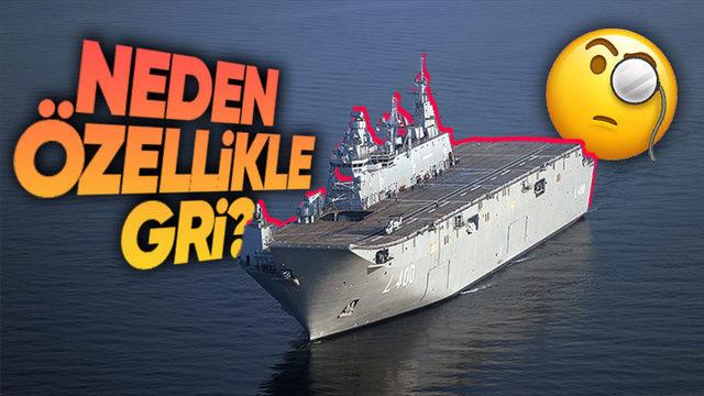 Normal Gemilerin Aksine Savaş Gemilerinin “Gri” Renkte Olmalarının Altında Yatan Önemli Sebep