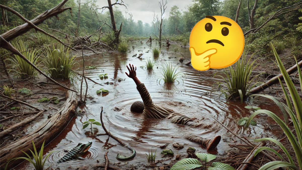 Bataklıklar Nasıl Oluyor da Üzerine Gelen Her Şeyi İçine Çekebiliyor?