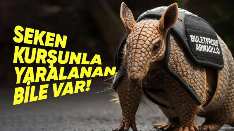 Armadilloların Derisi Nasıl Oluyor da Kurşun Geçirmiyor ve Sektiriyor? Üzgünüz Ama Denenmiş!