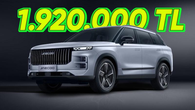 Jaecoo’nun İlk Modeli J7 Türkiye’ye Geldi