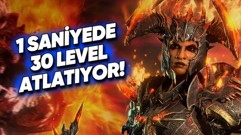Diablo IV’te 1 Saniyede 30 Seviye Atlanmasını Sağlayan Bir Hata Ortaya Çıktı: Blizzard’dan Açıklama Geldi