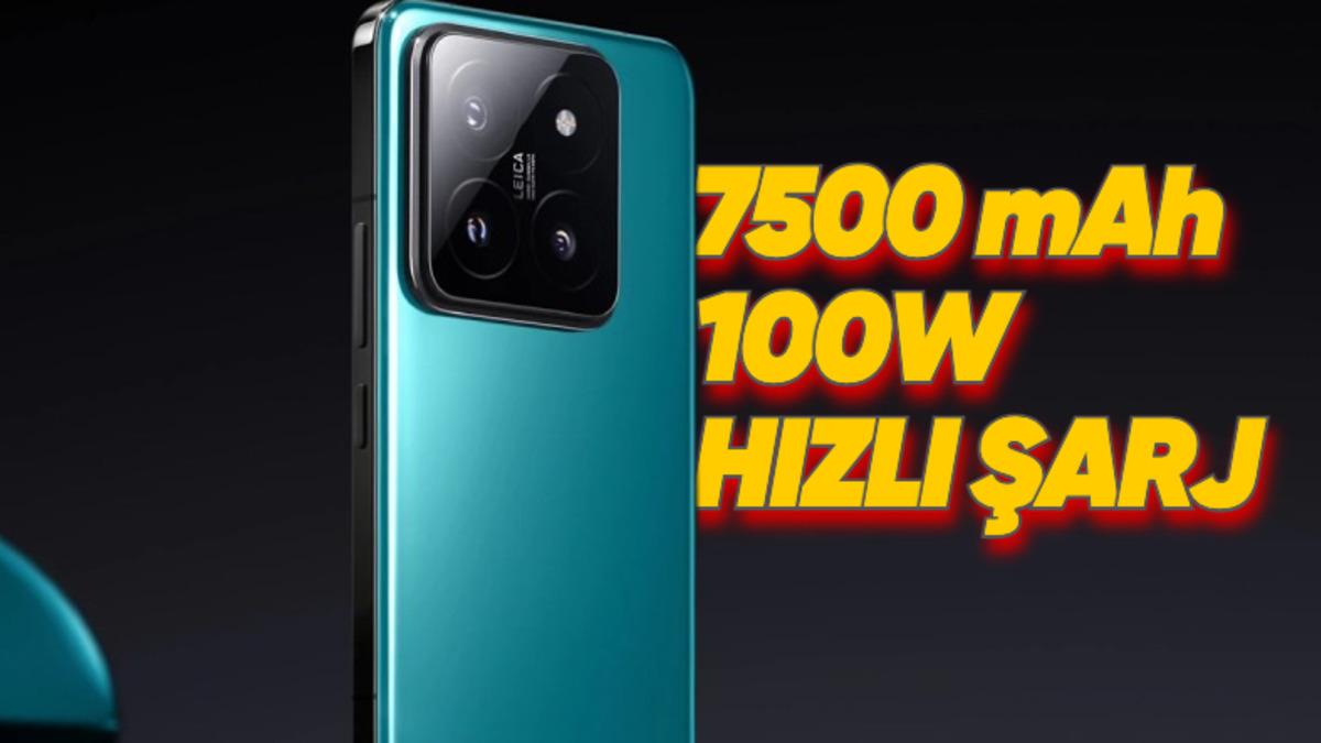 Xiaomi’den Akü Gibi Bataryaya Sahip Telefonlar Geliyor: 7500 mAh Kapasite, 100W Hızlı Şarj!