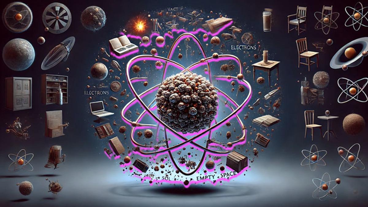 Atomlar Boşlukla Dolu Olmasına Rağmen Madde Nasıl Oluyor da Hacim Kaplıyor?