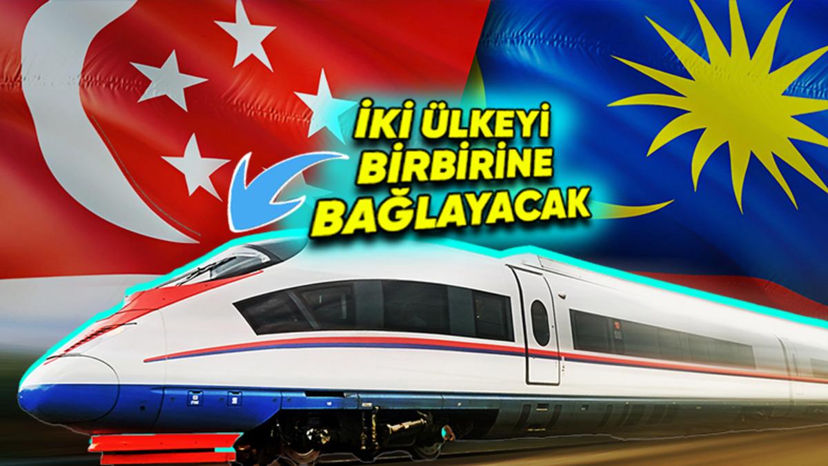 Singapur ve Malezya’yı Birbirine Bağlayarak Asya’nın Kalbinde Devrim Yaratacak Olan Hızlı Tren (Japonya Projeyi Yarı Yolda Bırakmış!)