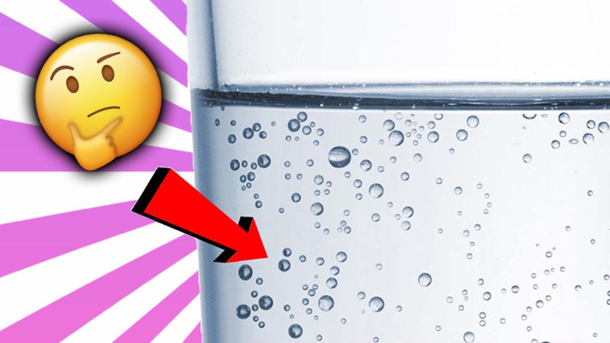 Bardağımızdaki Suda Neden Bir Süre Sonra Kabarcıklar Oluşur? Sanki Soda Doldurmuşuz Gibi!