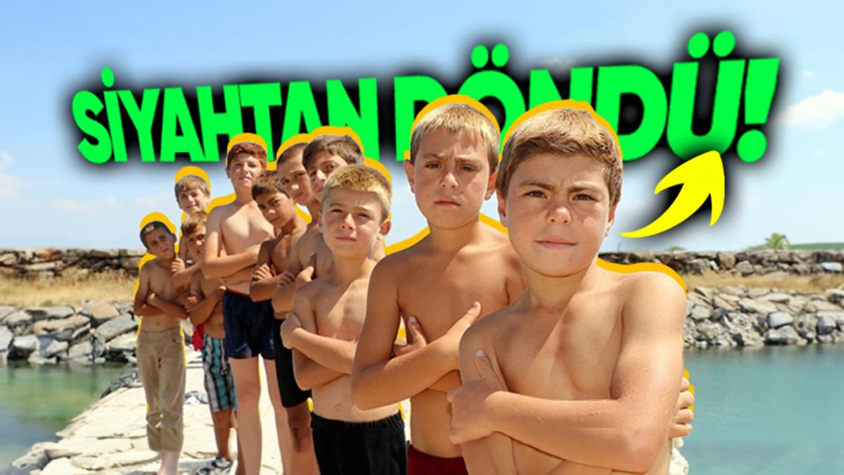 Sosyal Medyada Gündem Olan Videodaki Van Gölüne Giren Çocukların Saçları, Neden Siyahtan Sarıya Döndü?